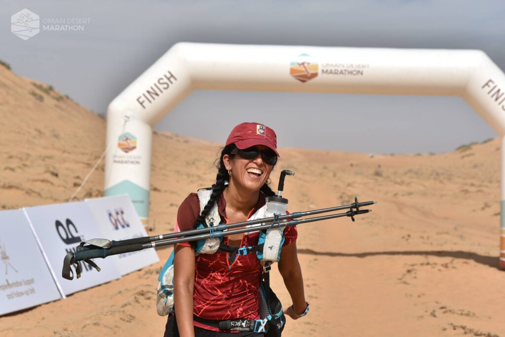 The 2018 Oman Desert Marathon. Day3 of racing. Photo credit - Lloyd Images